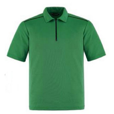 Men's Short Sleeve Polyester Polo Shirt
